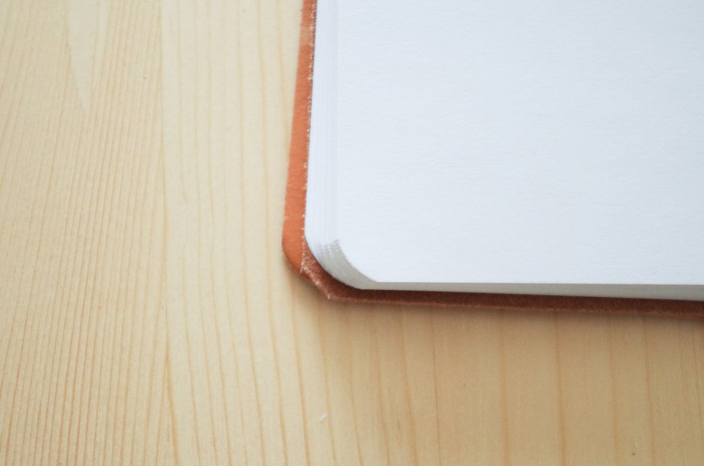 Refillable Reporter Notebook, Russet