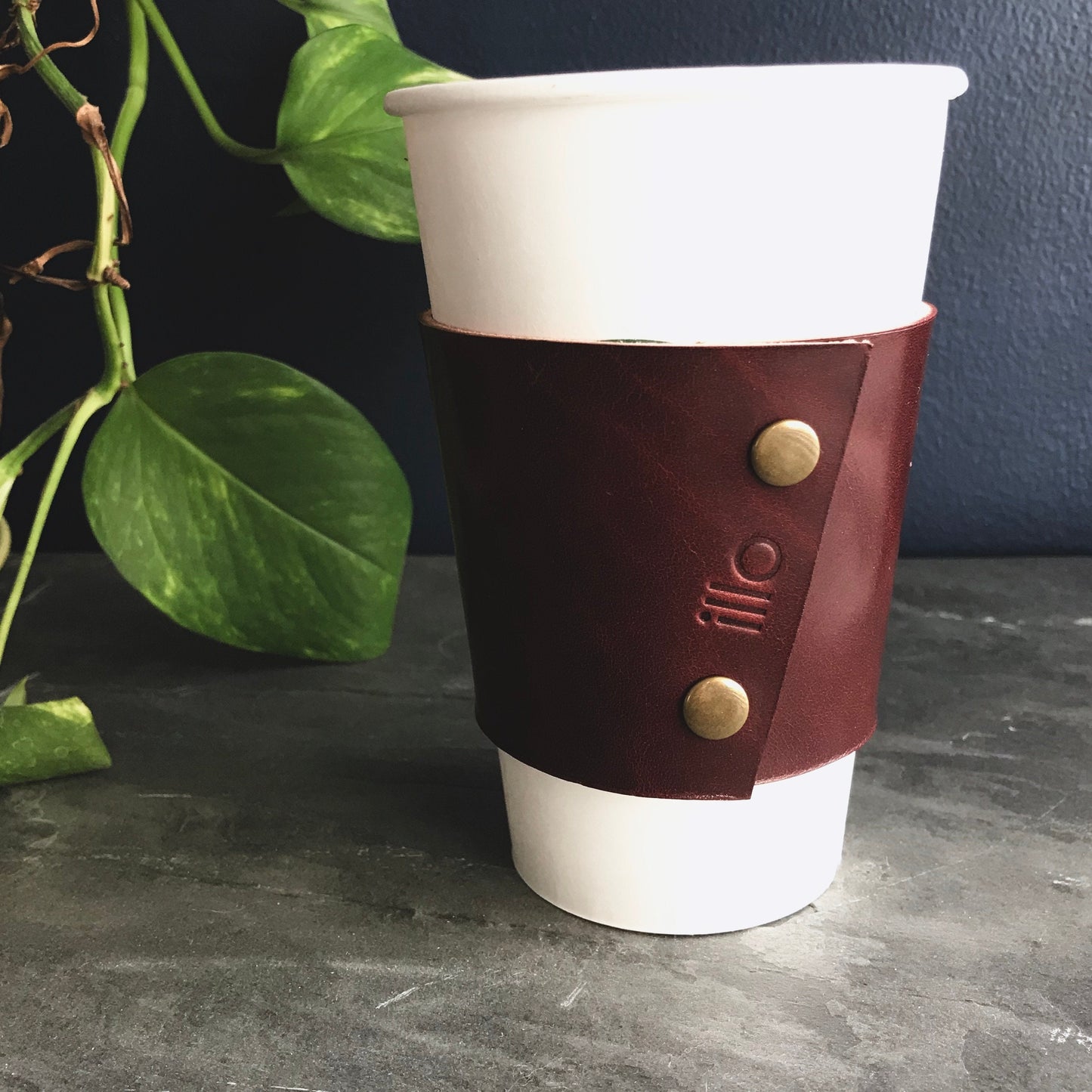 Leather Coffee Sleeve