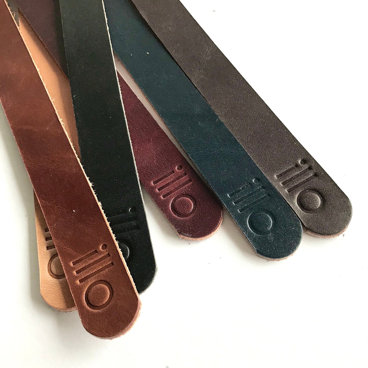Personalized Leather Bookmark