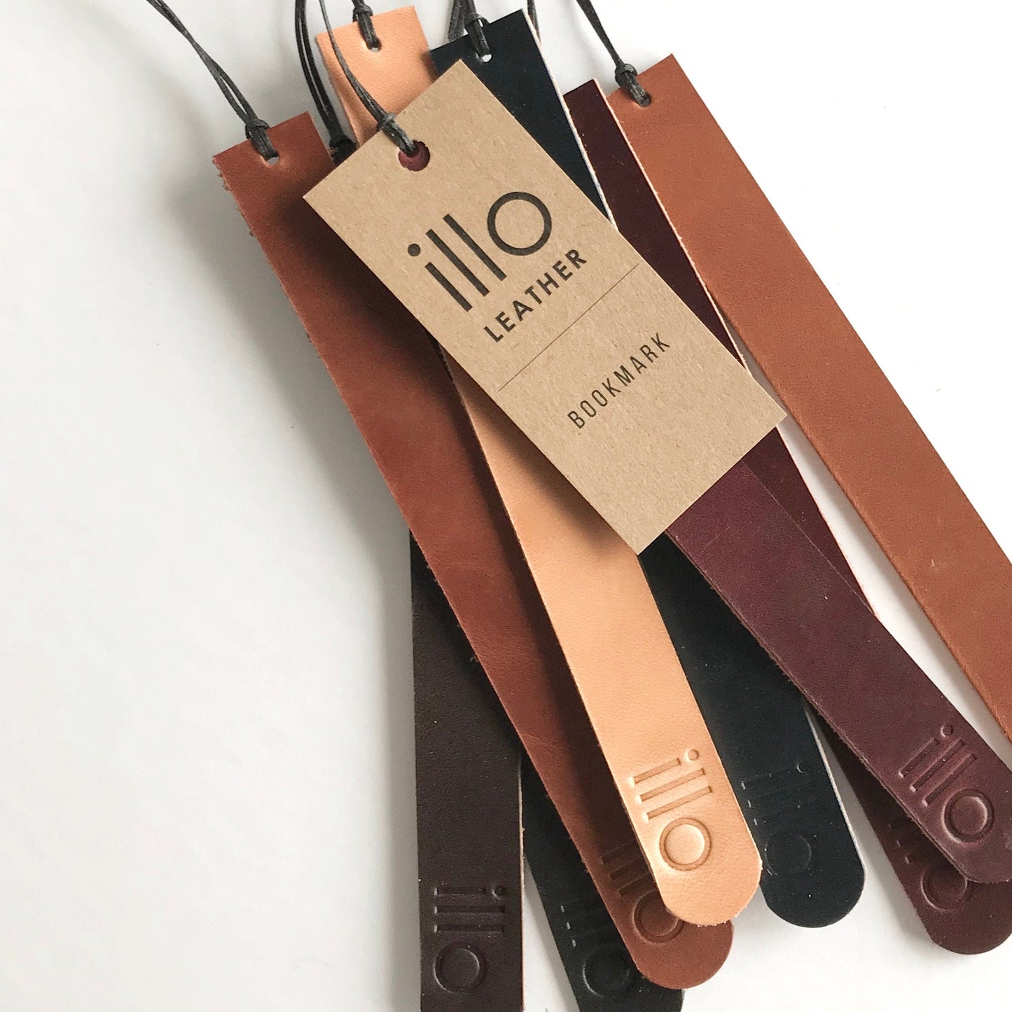Personalized Leather Bookmark