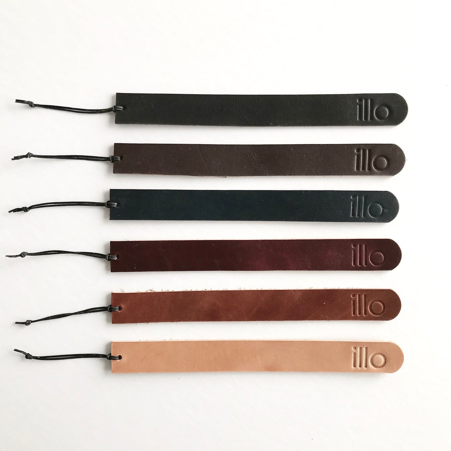 Personalized Leather Bookmark