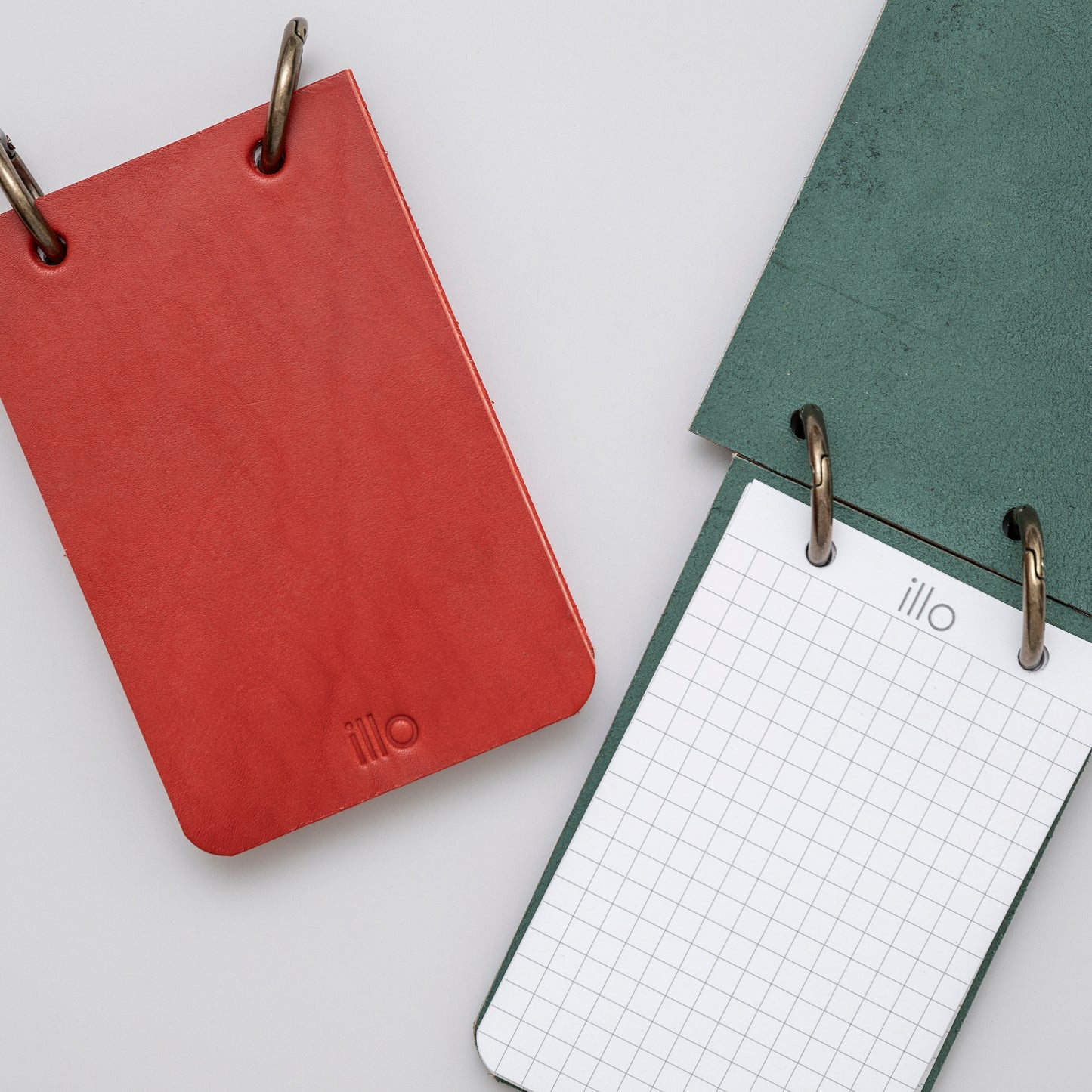 Refillable Reporter Notebook, Chili