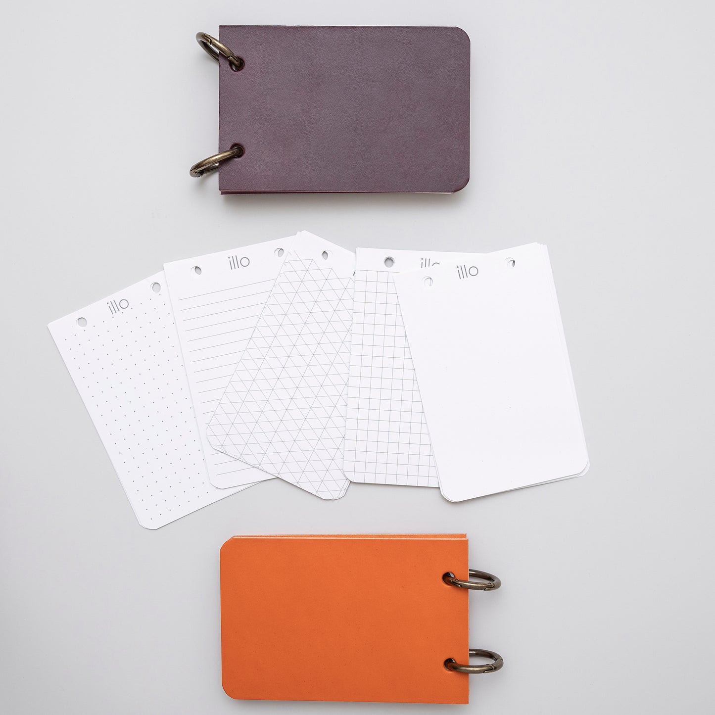 Refillable Reporter Notebook, Carrot