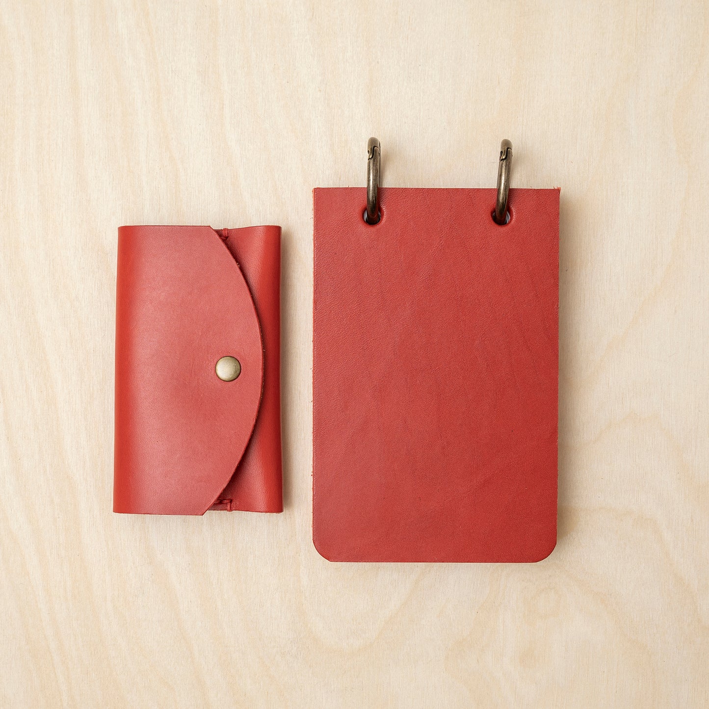Refillable Reporter Notebook, Chili