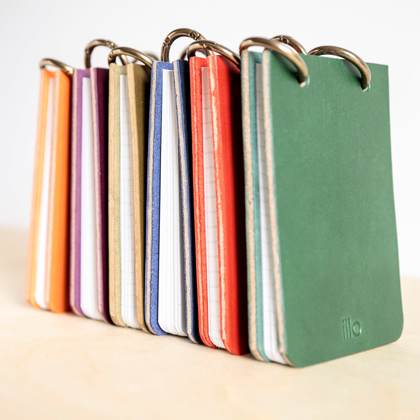 Refillable Reporter Notebook, Carrot