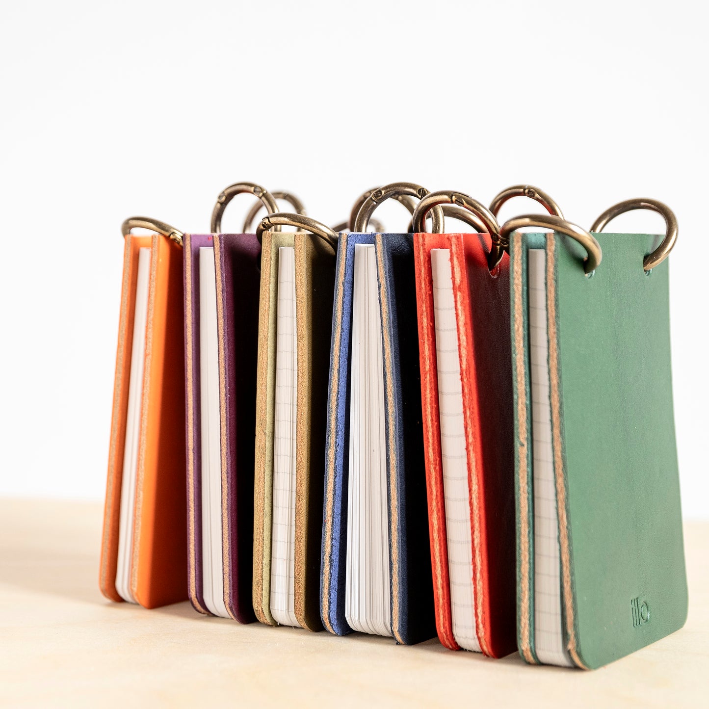 Refillable Reporter Notebook, Eggplant