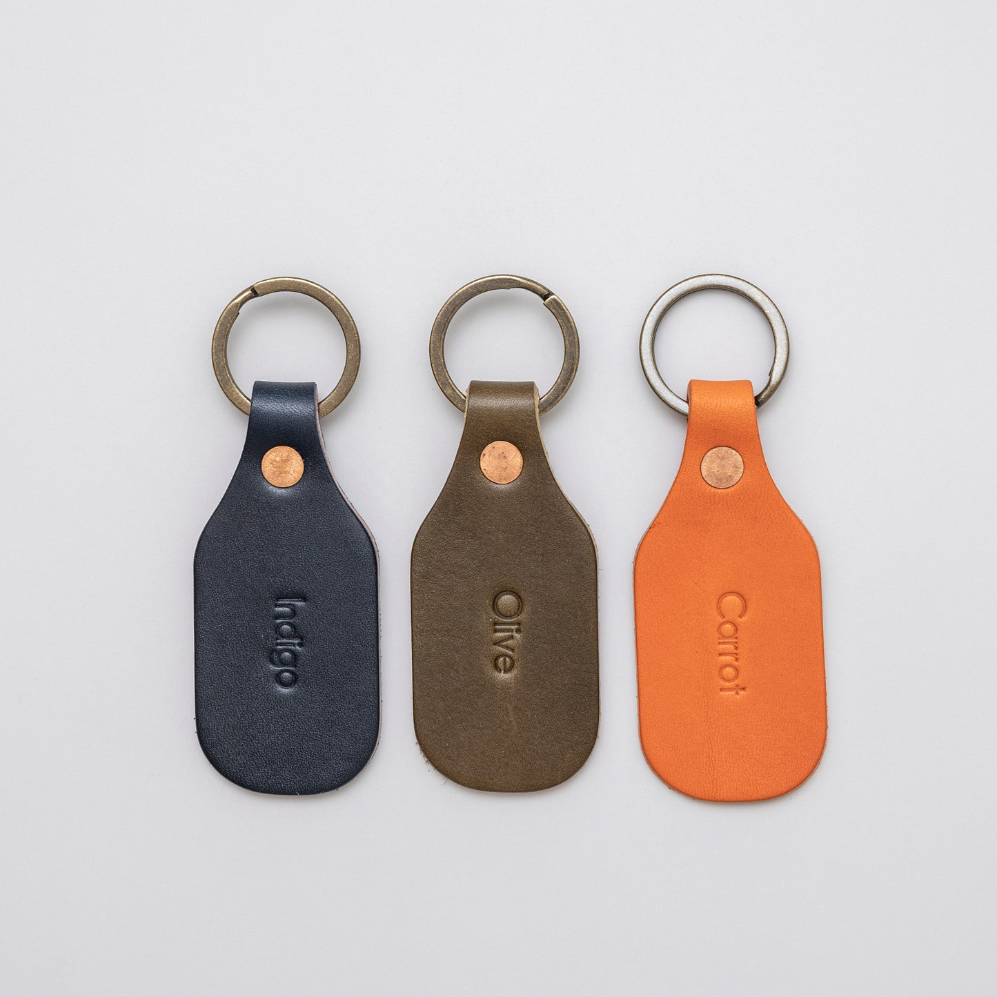 Personalized Leather Key Tag