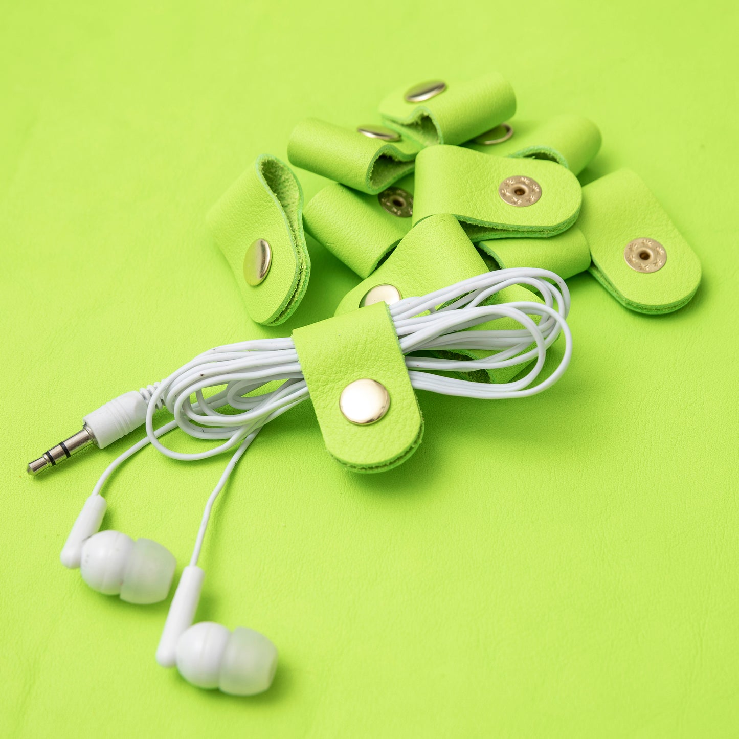 Cord Clip in Neon Green
