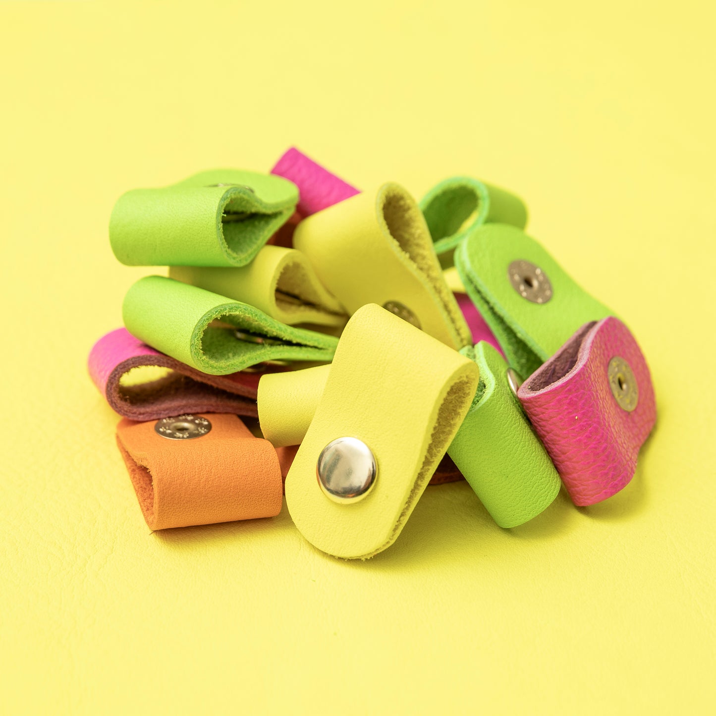 Cord Clip in Neon Green