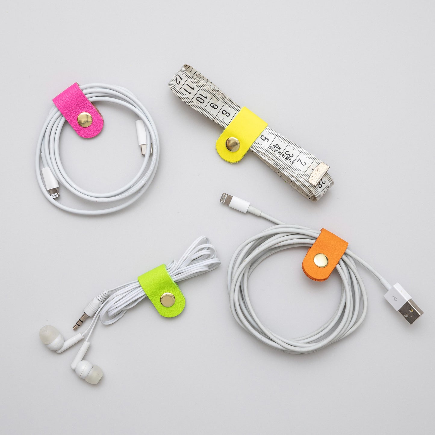 Cord Clip in Neon Green