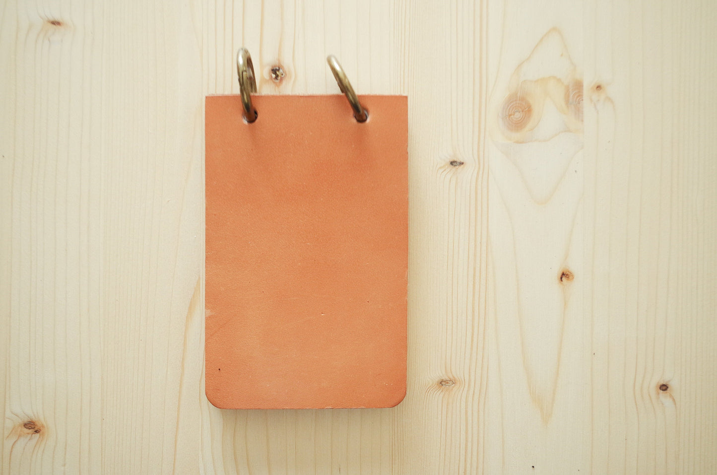 Refillable Reporter Notebook, Russet